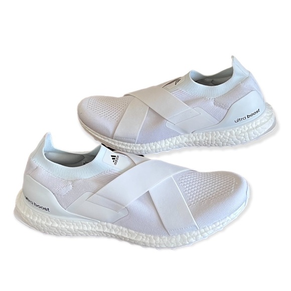 ADIDAS UltraBoost Slip On D.N.A Running Shoes White Size 10 New - Picture 2 of 8